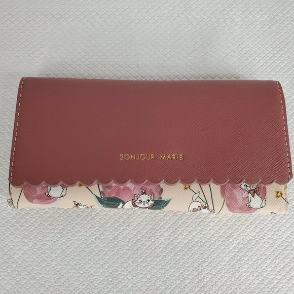 Loungefly Disney Aristocats Convertible Backpack Bonjour Marie Purse Wallet Set - Picture 7 of 9